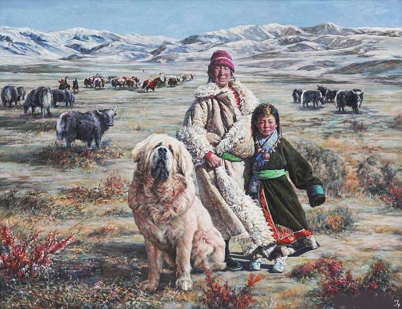 origen del mastín tibetano