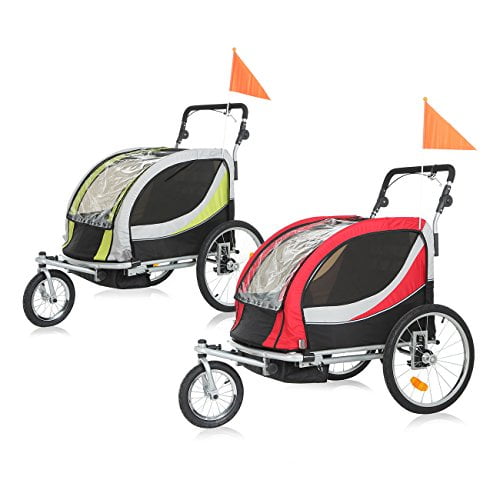 polironeshop argo remolque y carrito de bicicleta para el transporte de perros