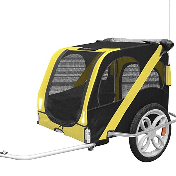 remolque de bicicleta para animales