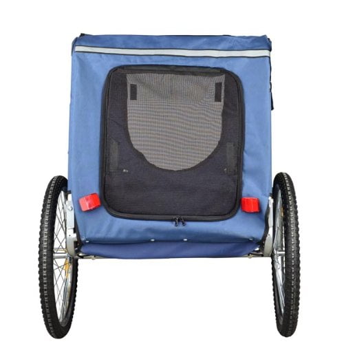 remolque extra grande de bicicleta para perros