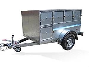 remolques para transportar perros ind 2100 dog 12 divisiones